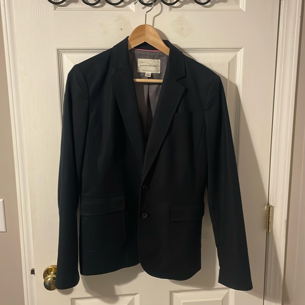 Banana Republic 3-Piece Black Suit